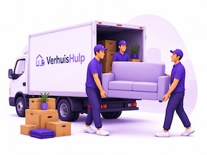 Illustration of a professional moving company